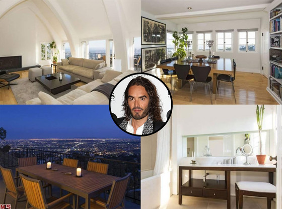 Russell Brand, Hollywood Home Russell Brand, Hollywood Home